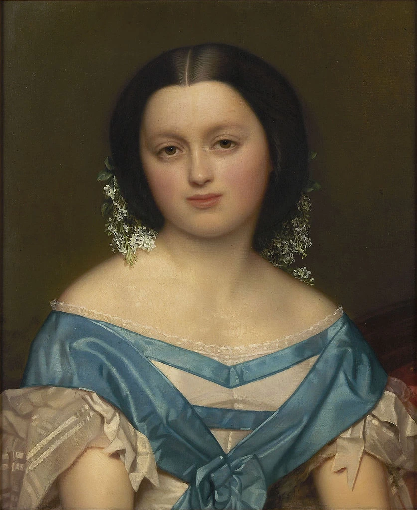 Joseph van Lerius - Ritratto di Henriette Mayer van den Bergh, Museum Mayer van den Bergh, Anversa